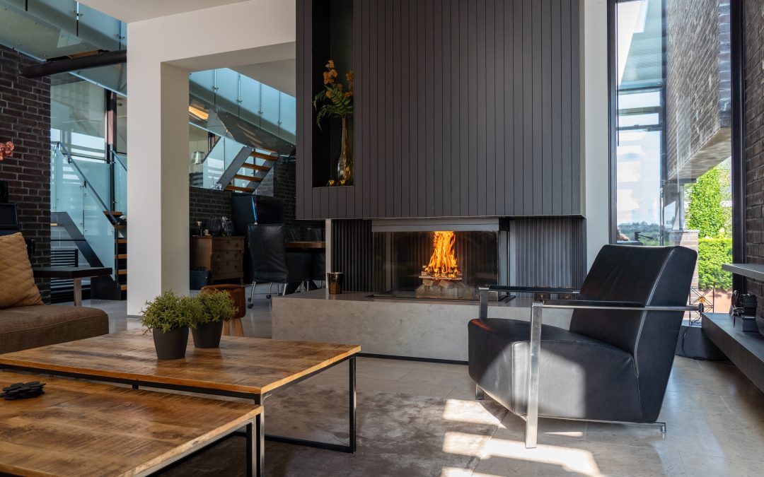 De haard van Anne en Jetty